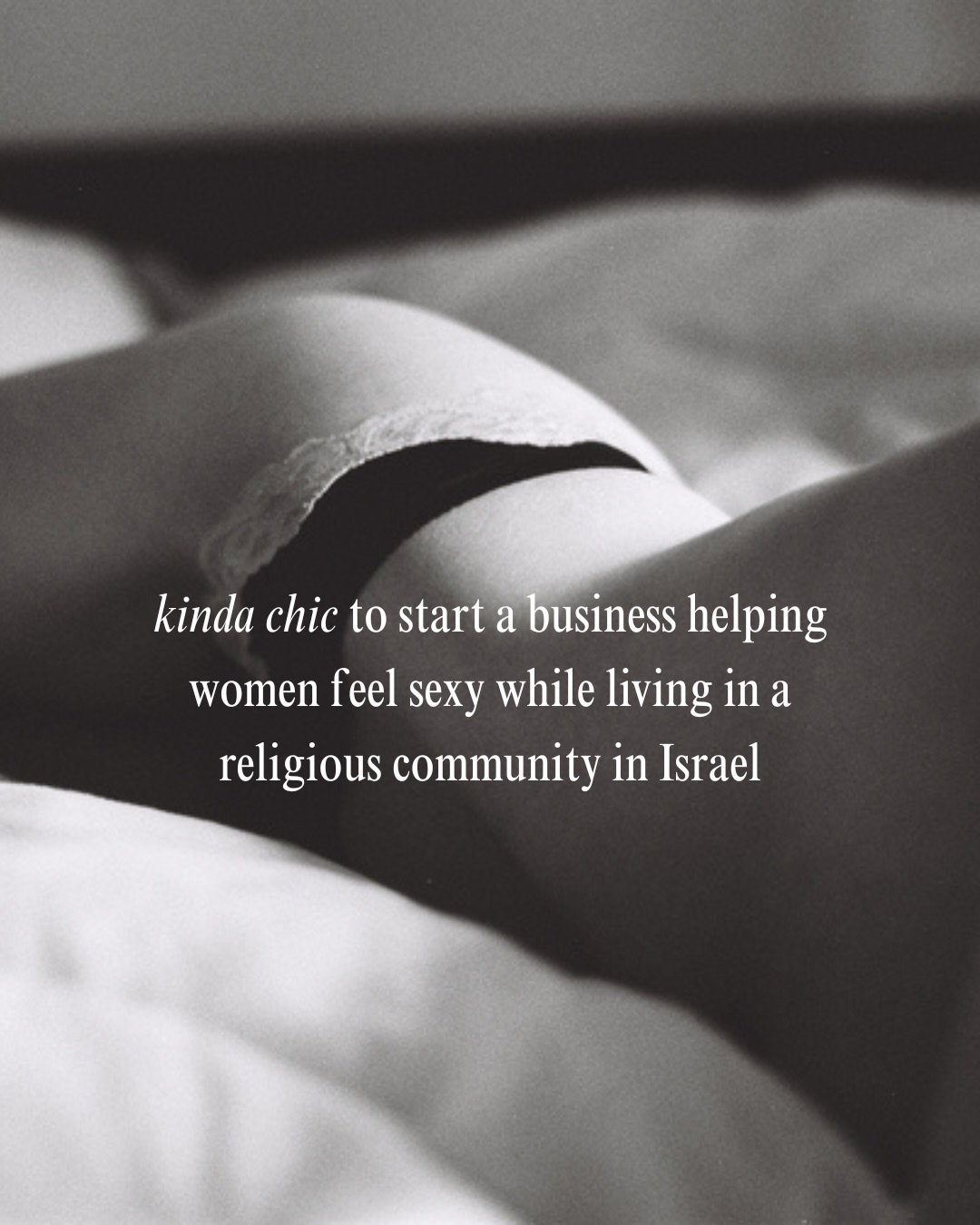 kinda chic of me 🤍

Grateful for each and every one of you who supported me along the way.

#israelphotographer #boudoirphotographer #jewishwomen #israel #entrepreneurlife