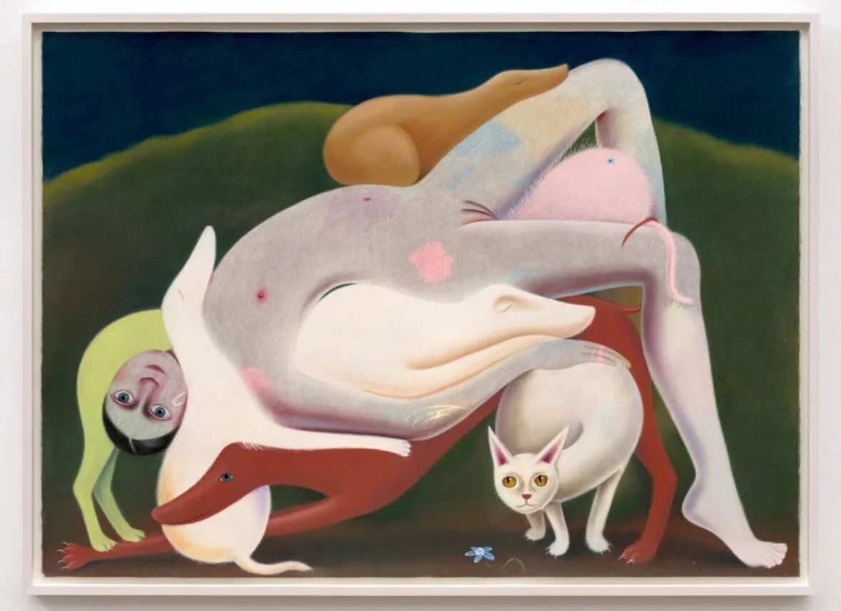 This Sara Anstis is a work from Miami that I can&rsquo;t stop thinking about. 

Kasmin Gallery

#saraanstis #kasmingallery #surrealism #painting #masterpiece #art #contemporaryart