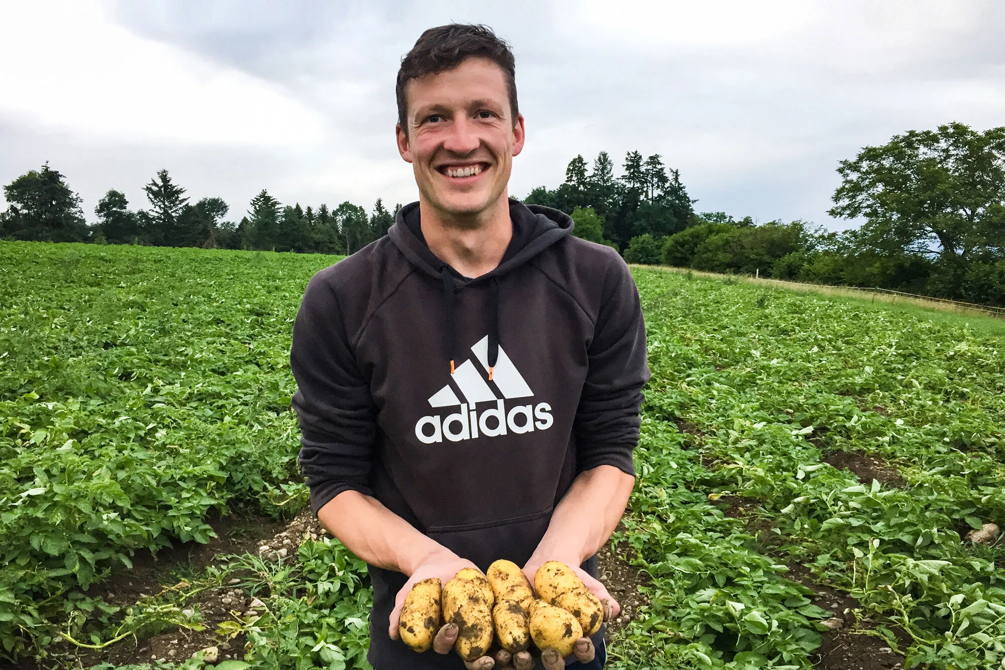 Update vom Feld: Die ersten Kartoffeln sind geerntet!