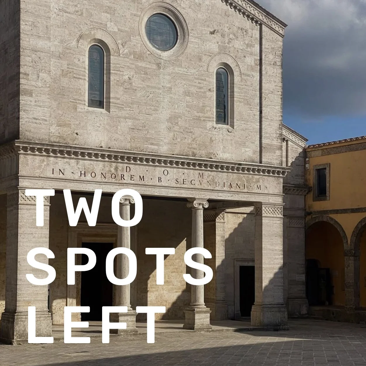 MAY 2-8, 2027 \ TUSCAN ART STUDIO \ 7 DAY PAINTING & DRAWING