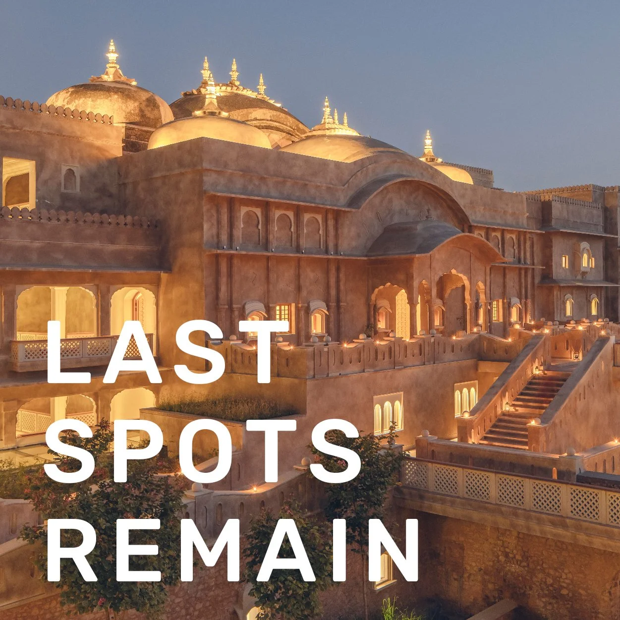 NOV 5-11, 2026 \ RAJASTHAN, INDIA \ ART & WELLNESS