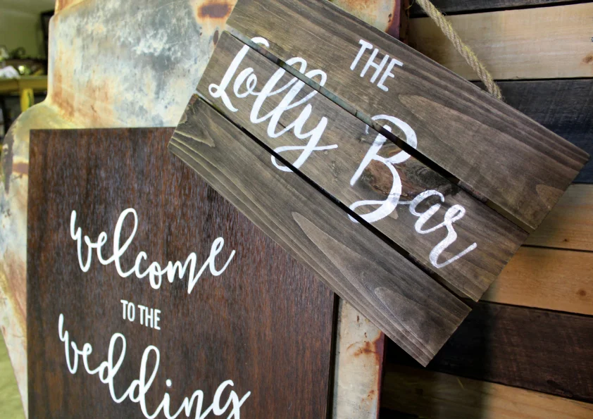 wedding signs dubbo