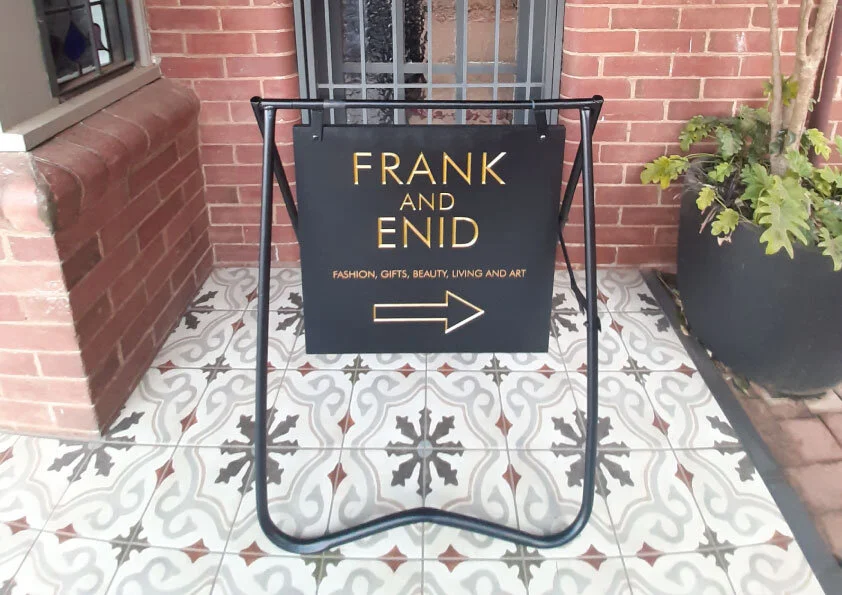 Golden a frame