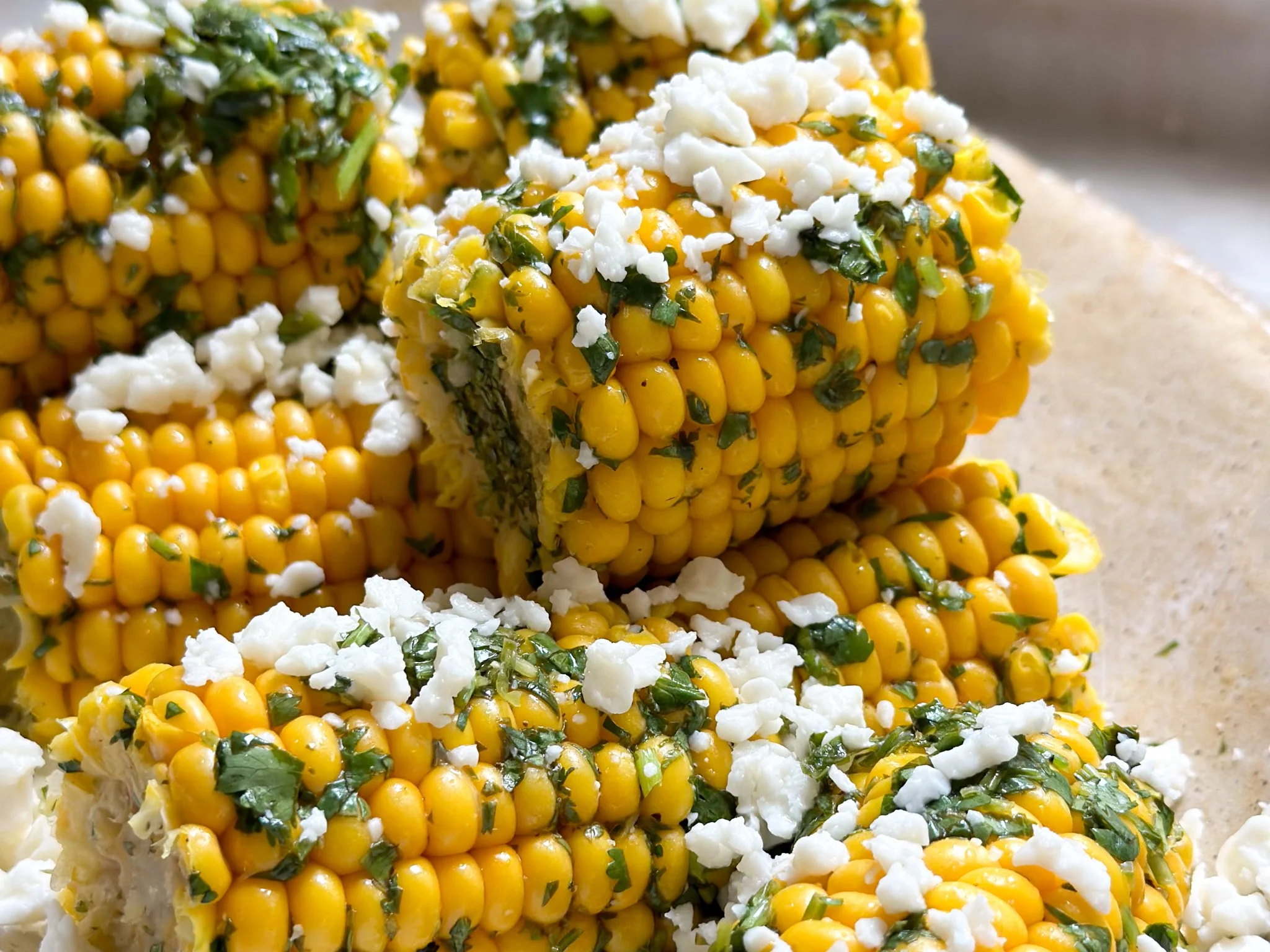Cilantro Corn on the Cob — Y Delicacies