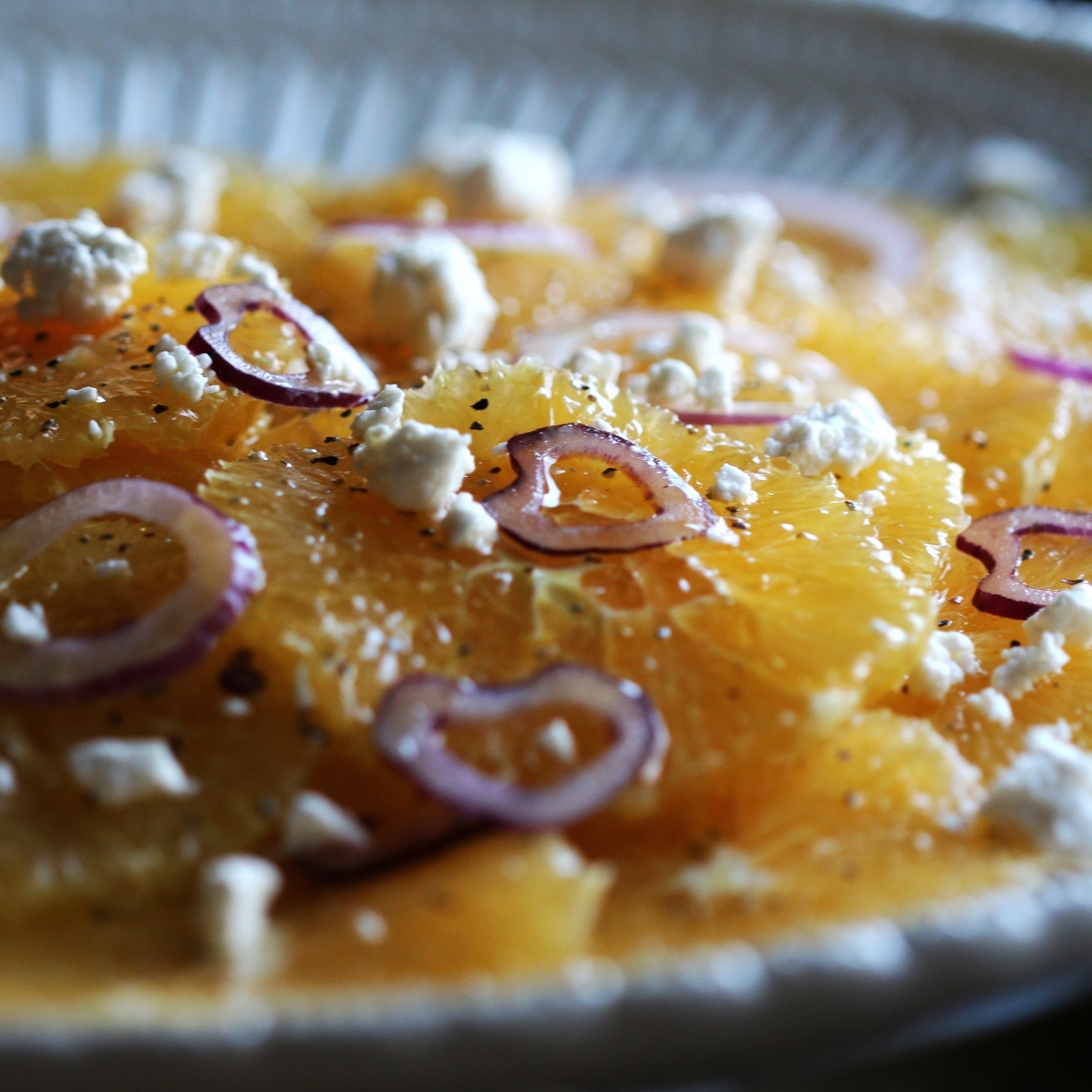 No Recipe Red Onion and Orange Salad 