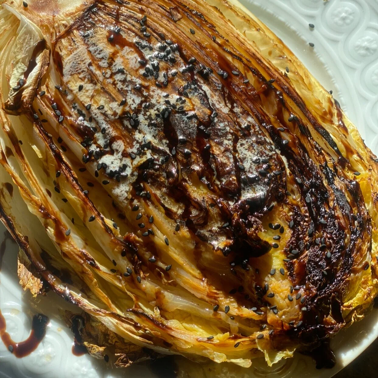 Roasted Napa Cabbage
