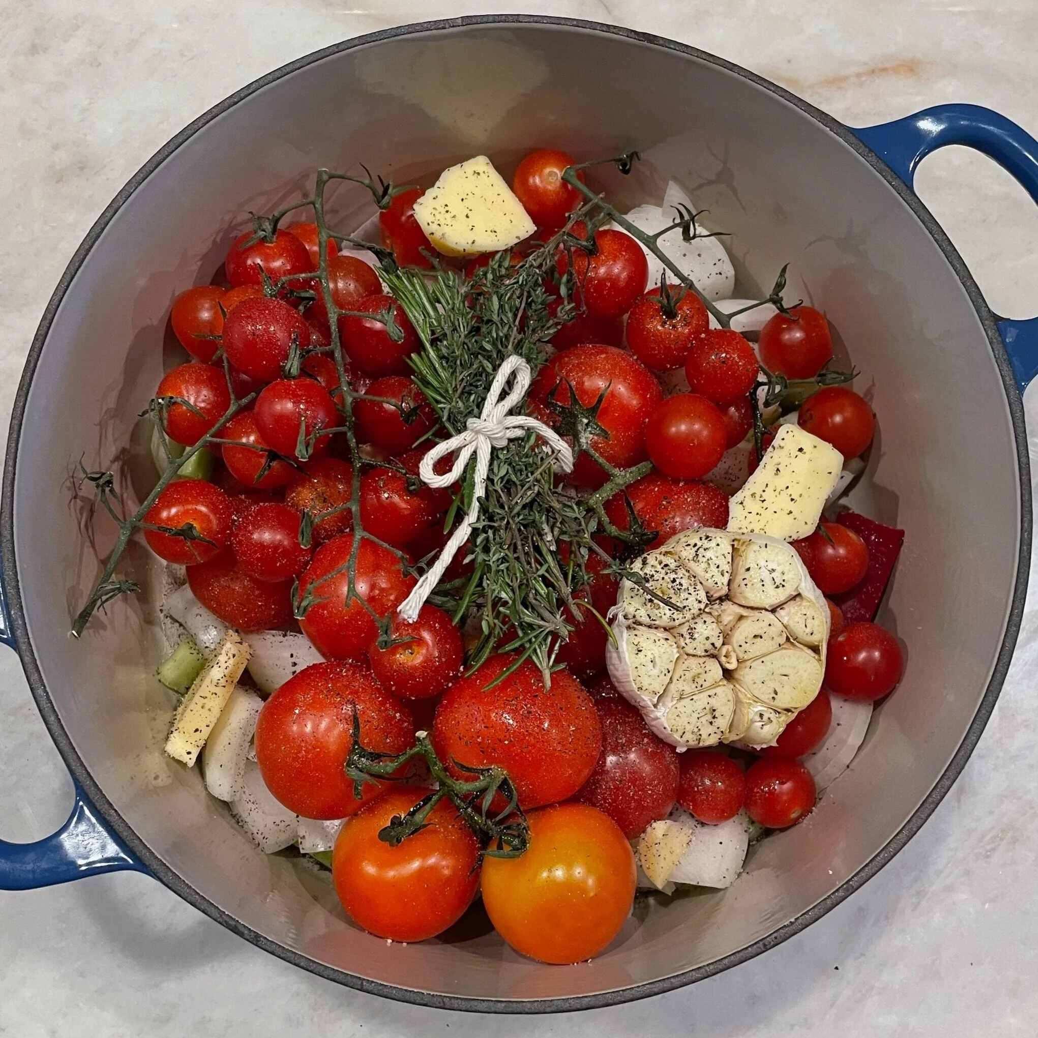 Immersion Blender Roasted Tomato Soup 