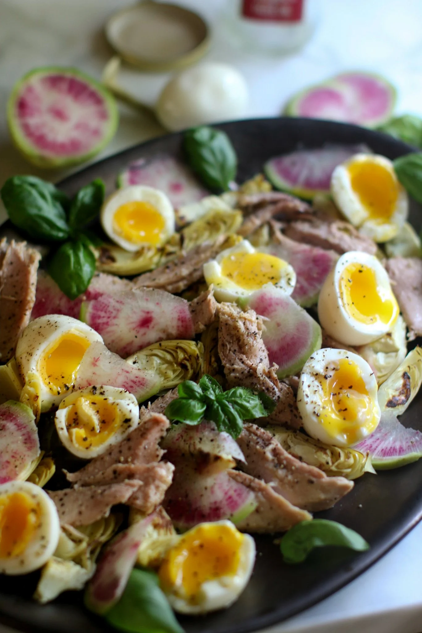 Dressed Up Jammy Eggs