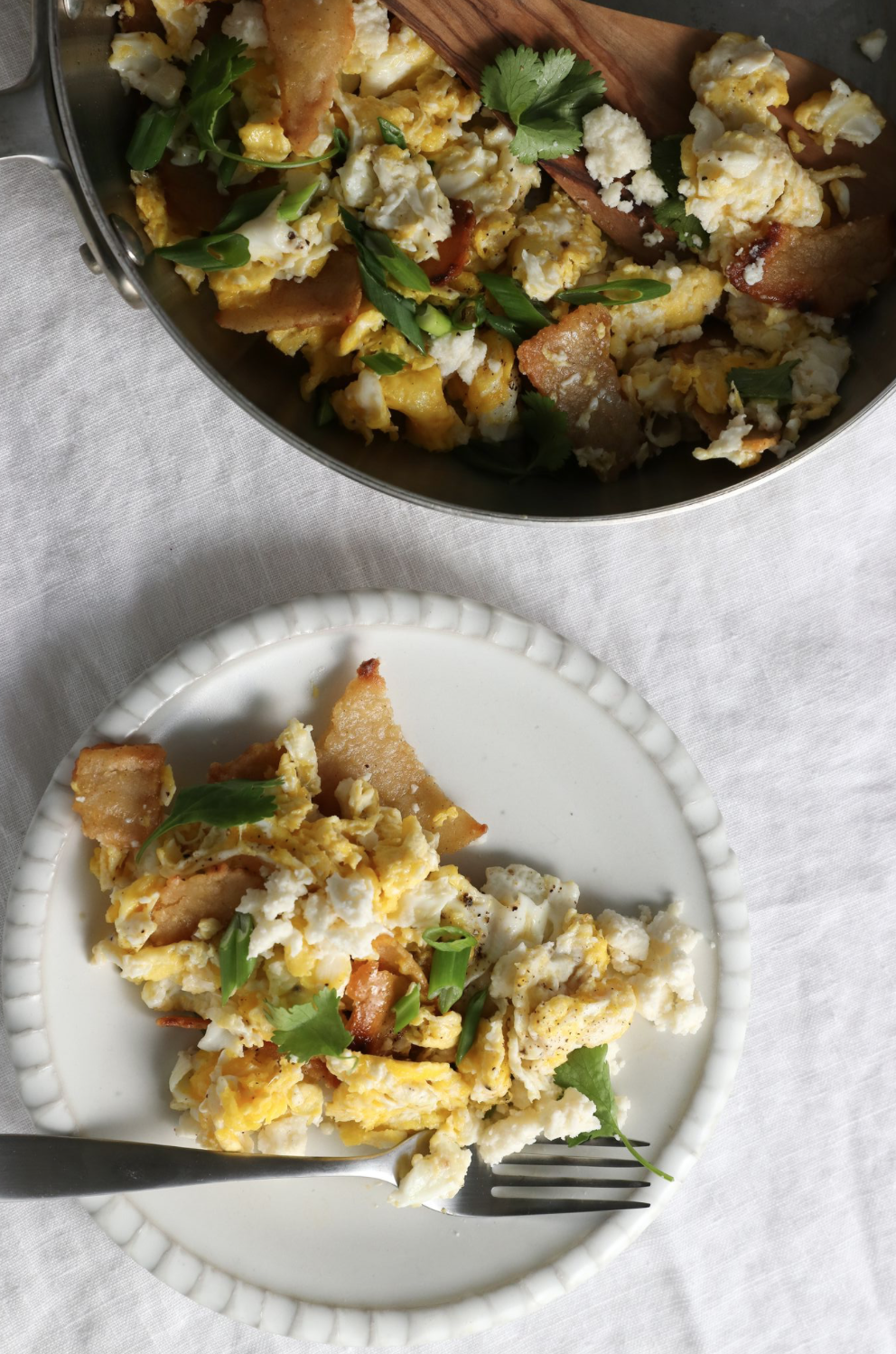  Migas Tortilla and Egg Scramble