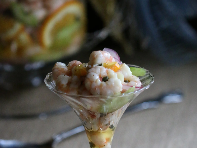 Citrus Pickled Shrimp