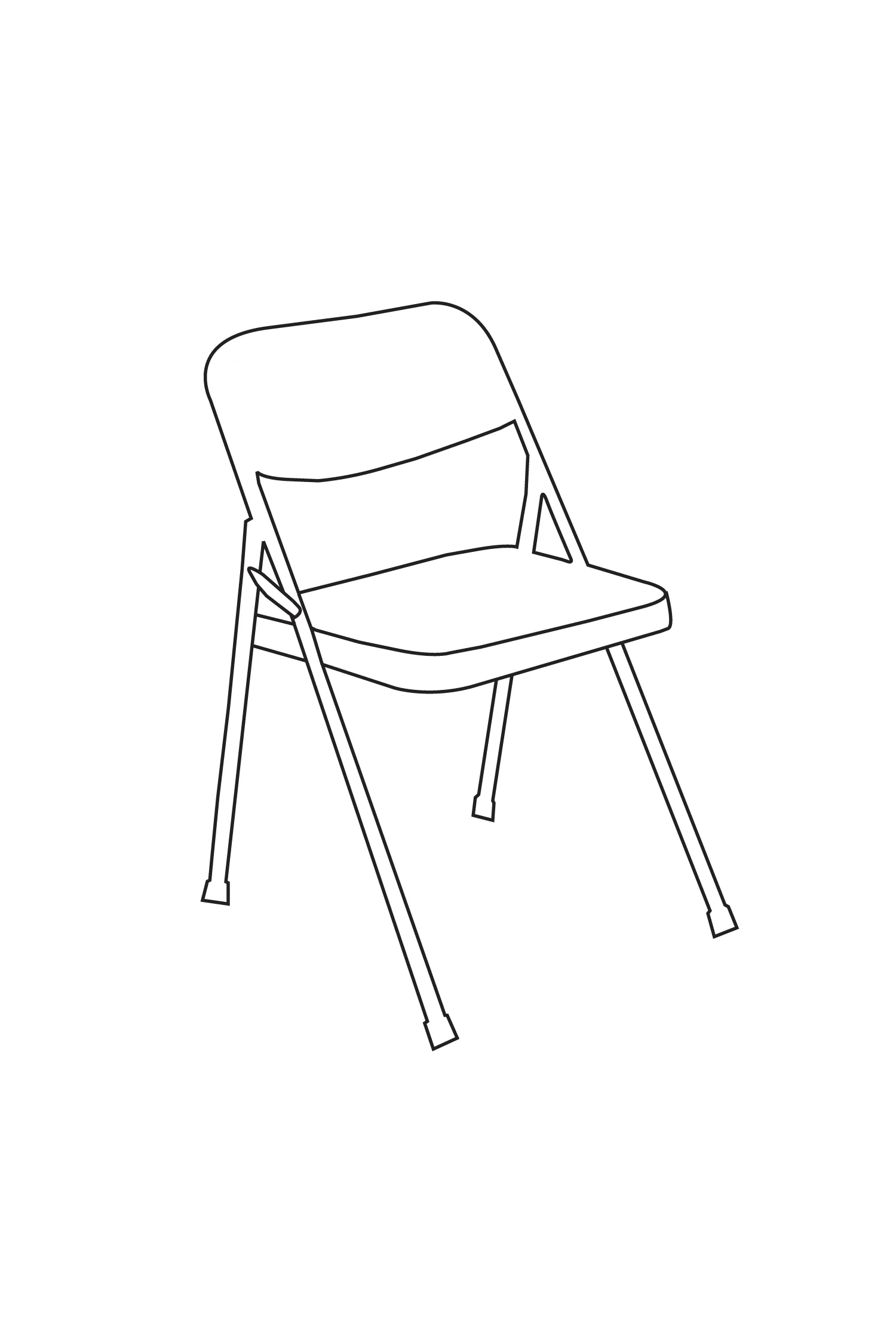 Untitled (folding chair) 2013