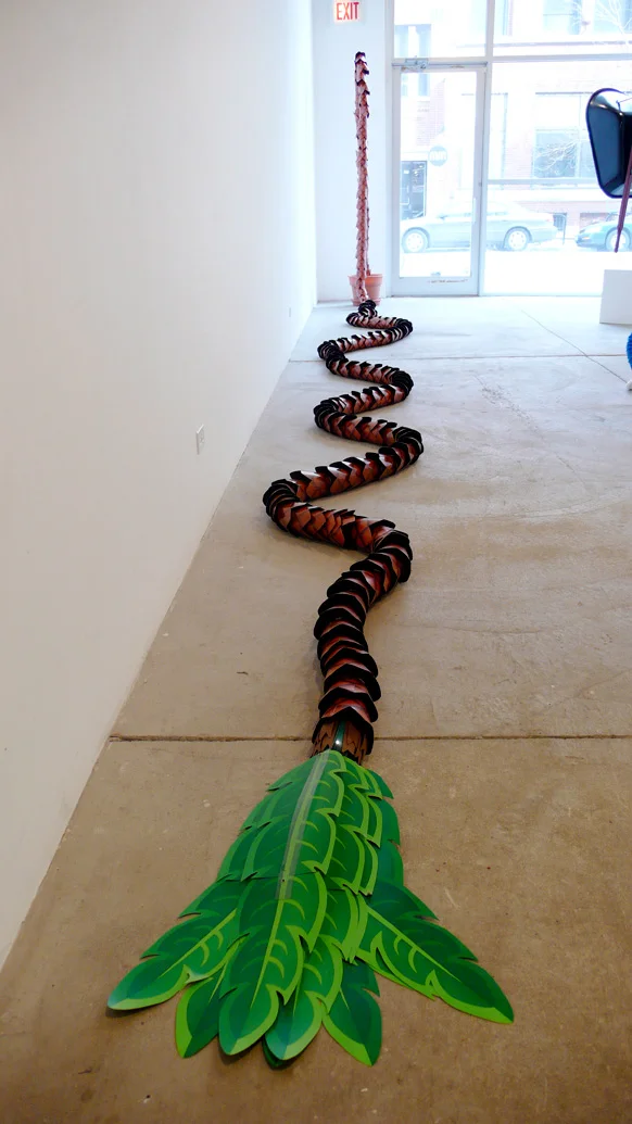 Exhausted (installation view)
