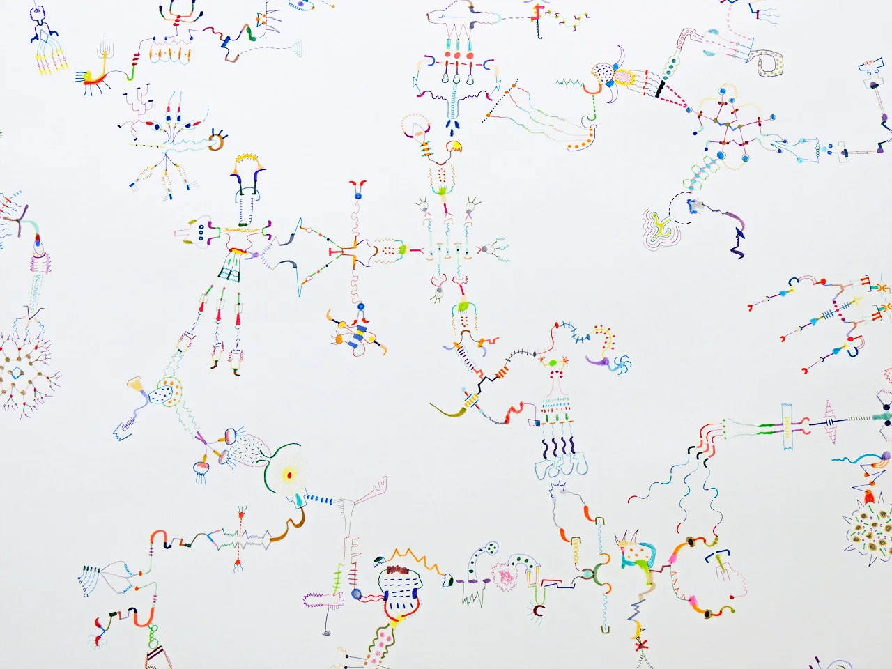 Contingent Doodle Structure (detail) 2015