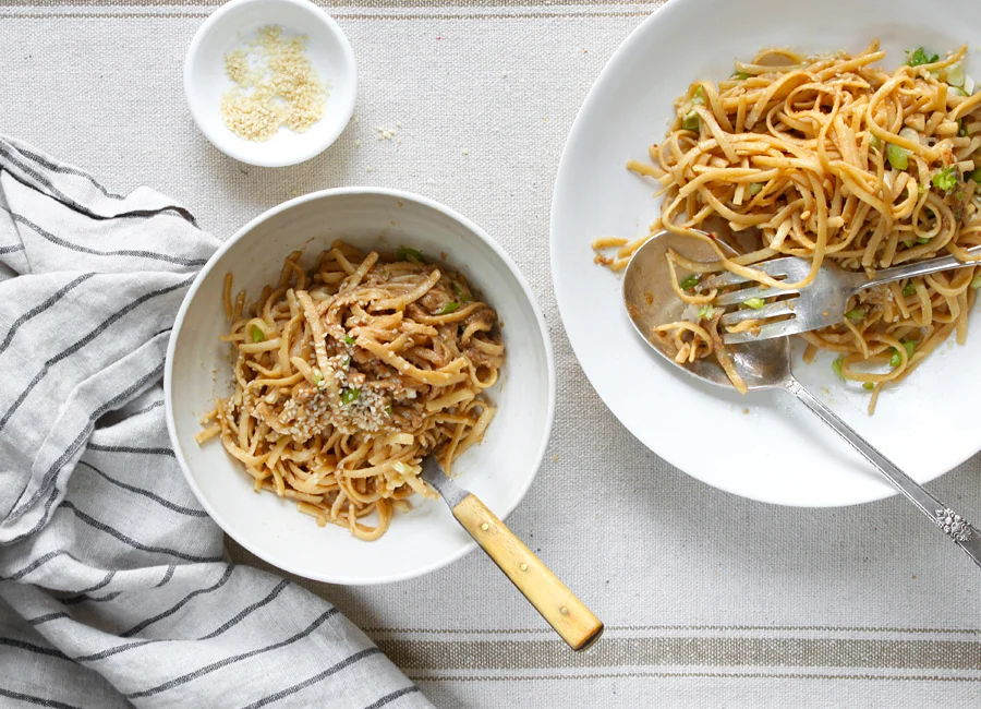 cold sesame noodles