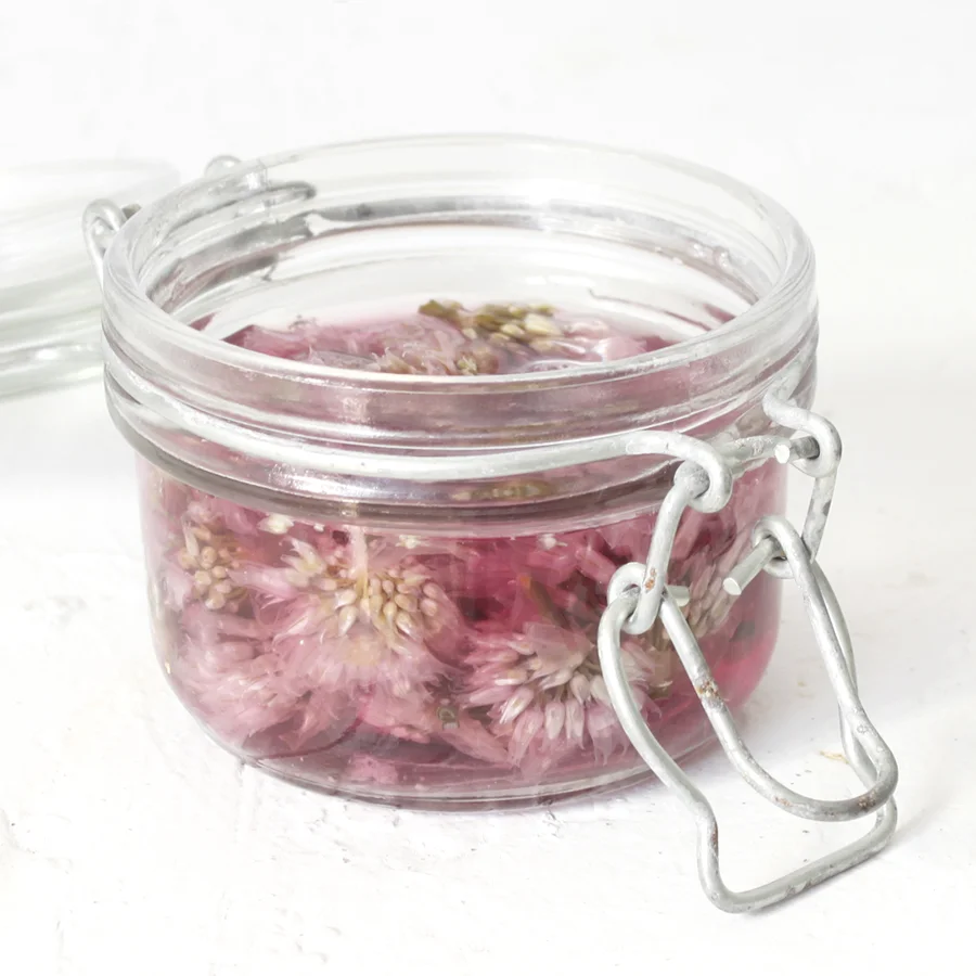 chive blossom vinegar