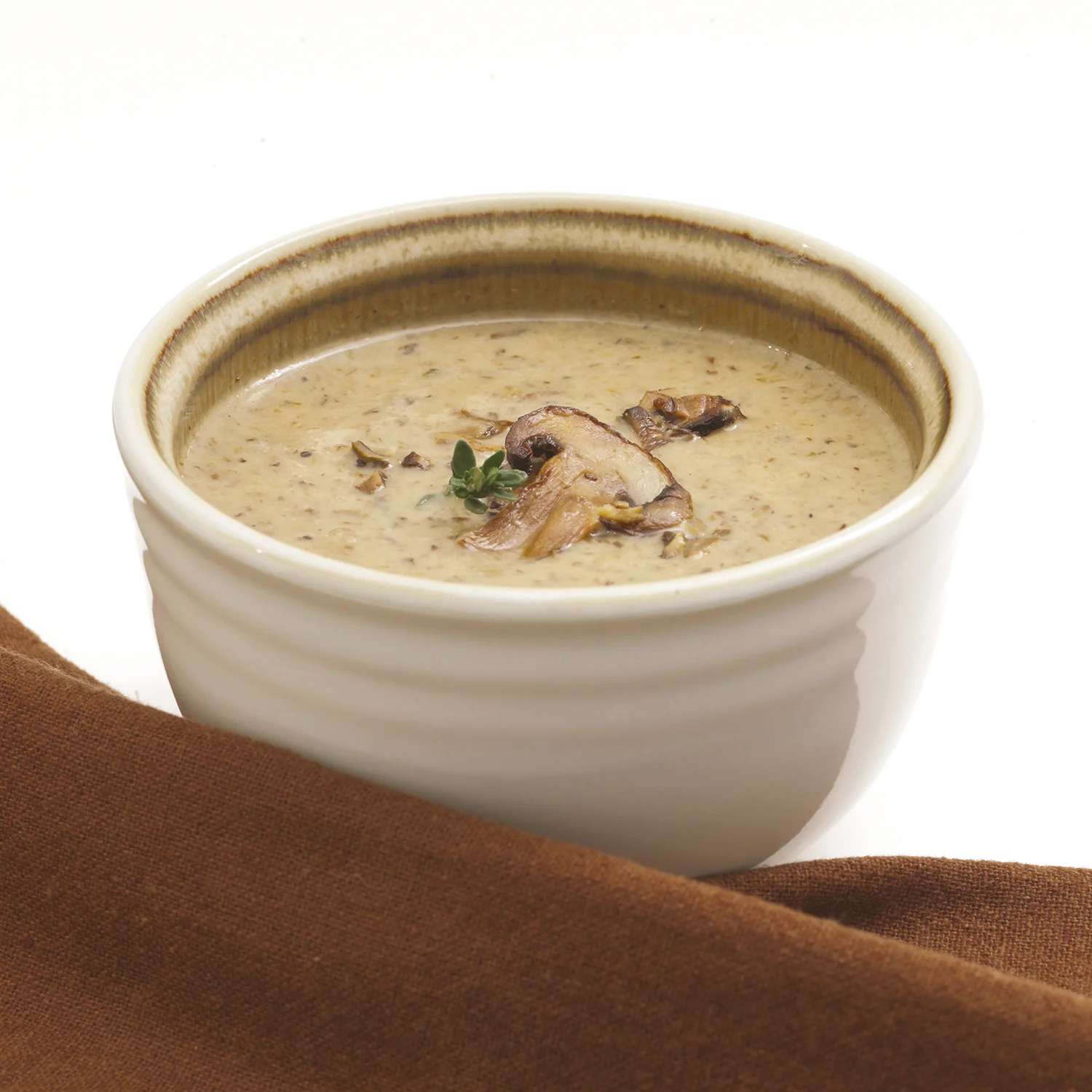 roasted mushroom soup