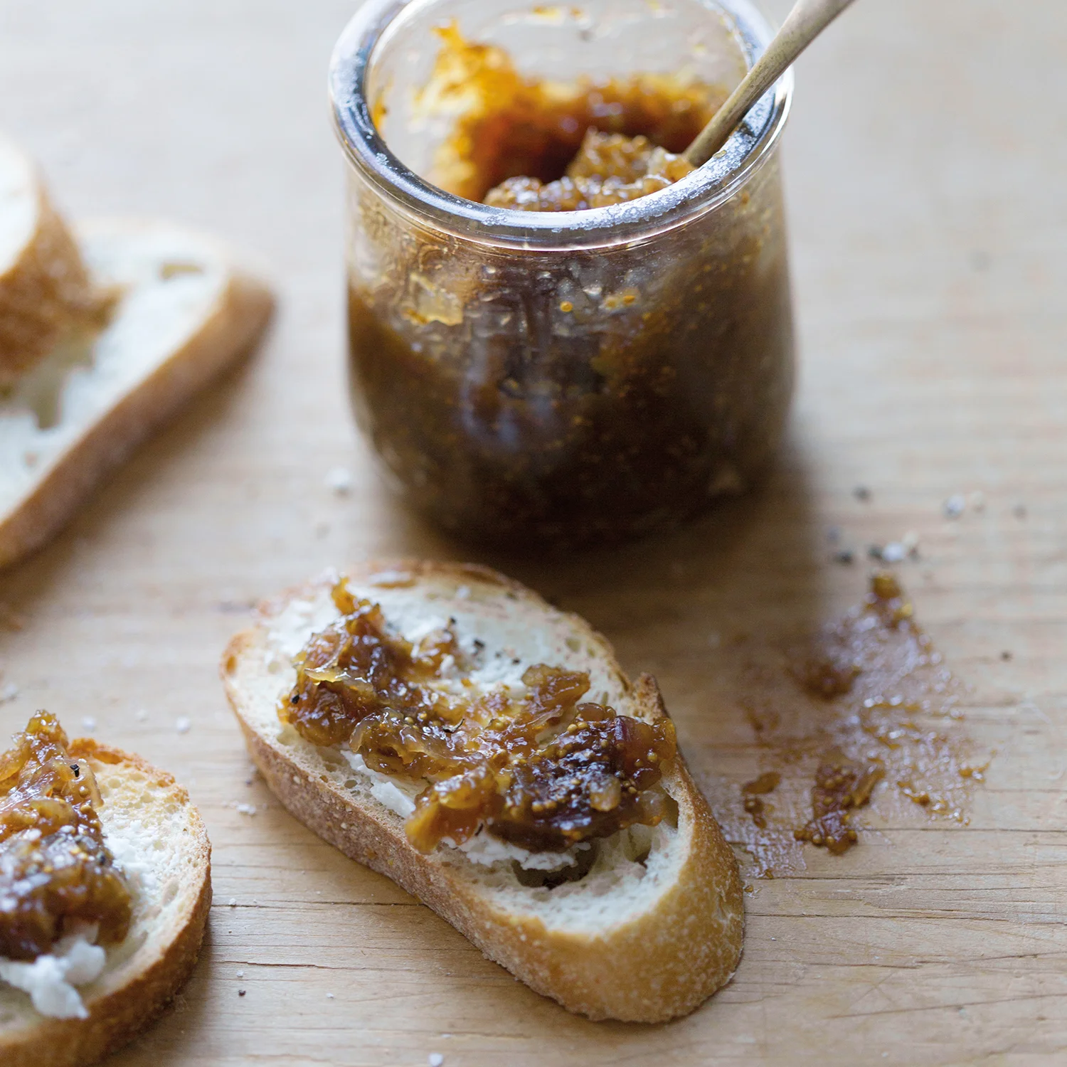 shallot + fig jam