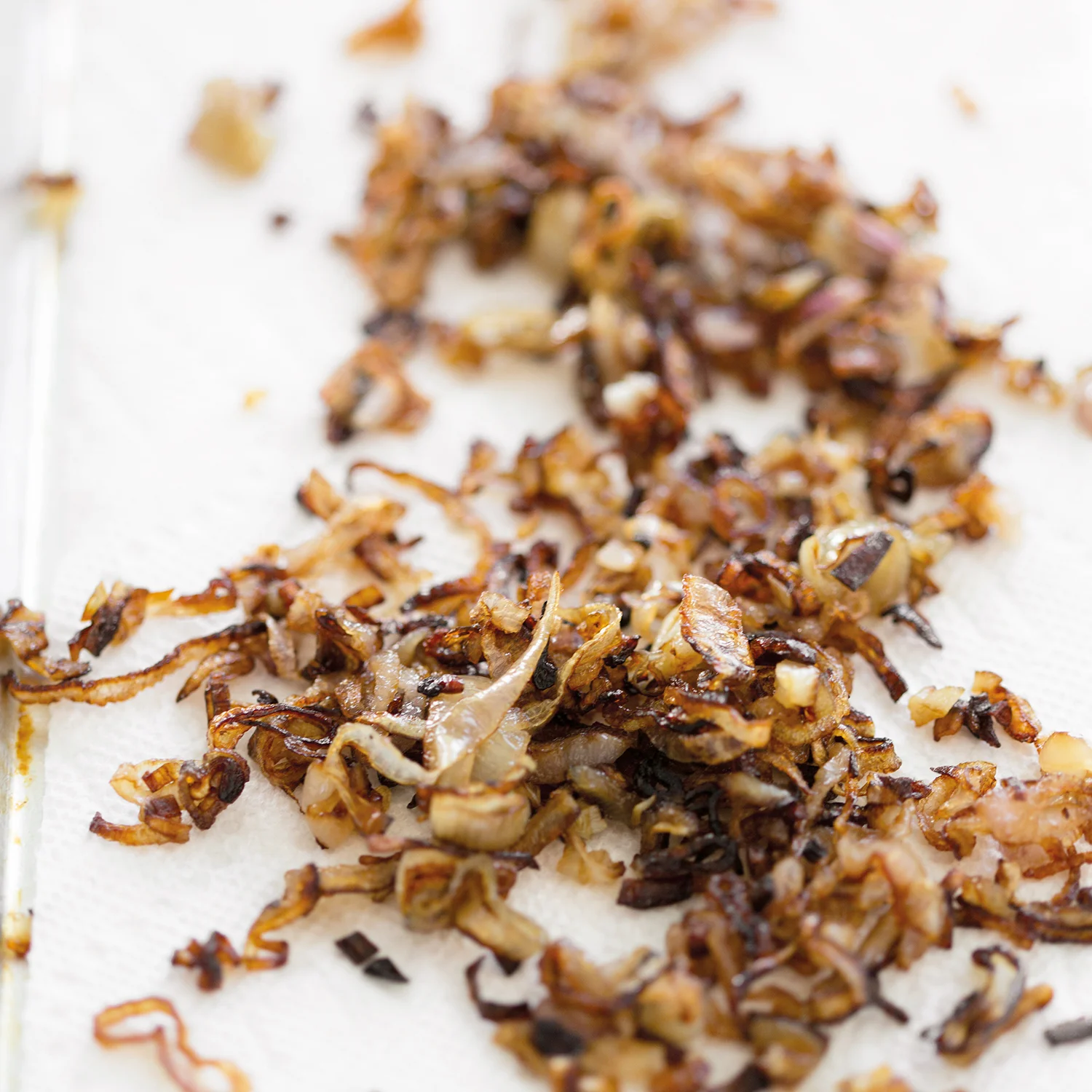 creamy mash with fried shallots