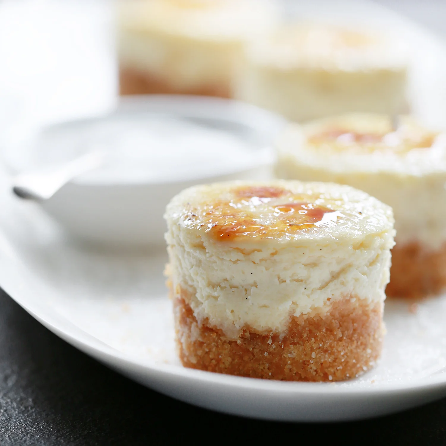 brûléed cheesecake