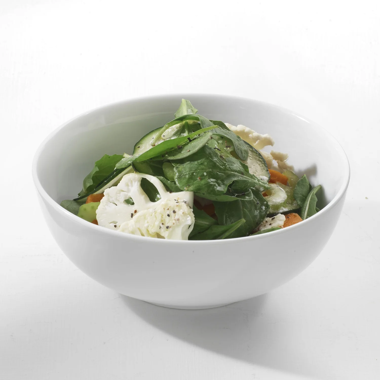 chopped vegetable salad