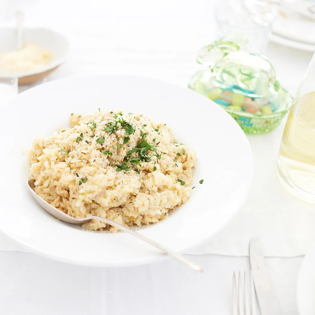 oven-baked risotto