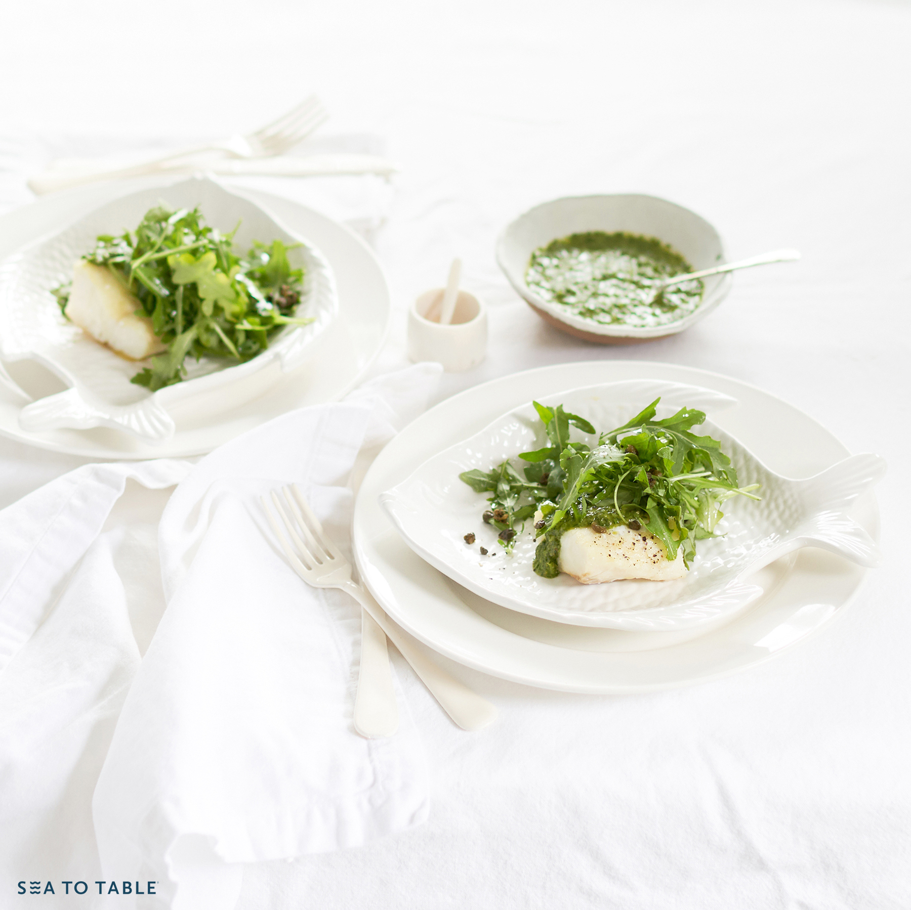 baked cod with crispy capers