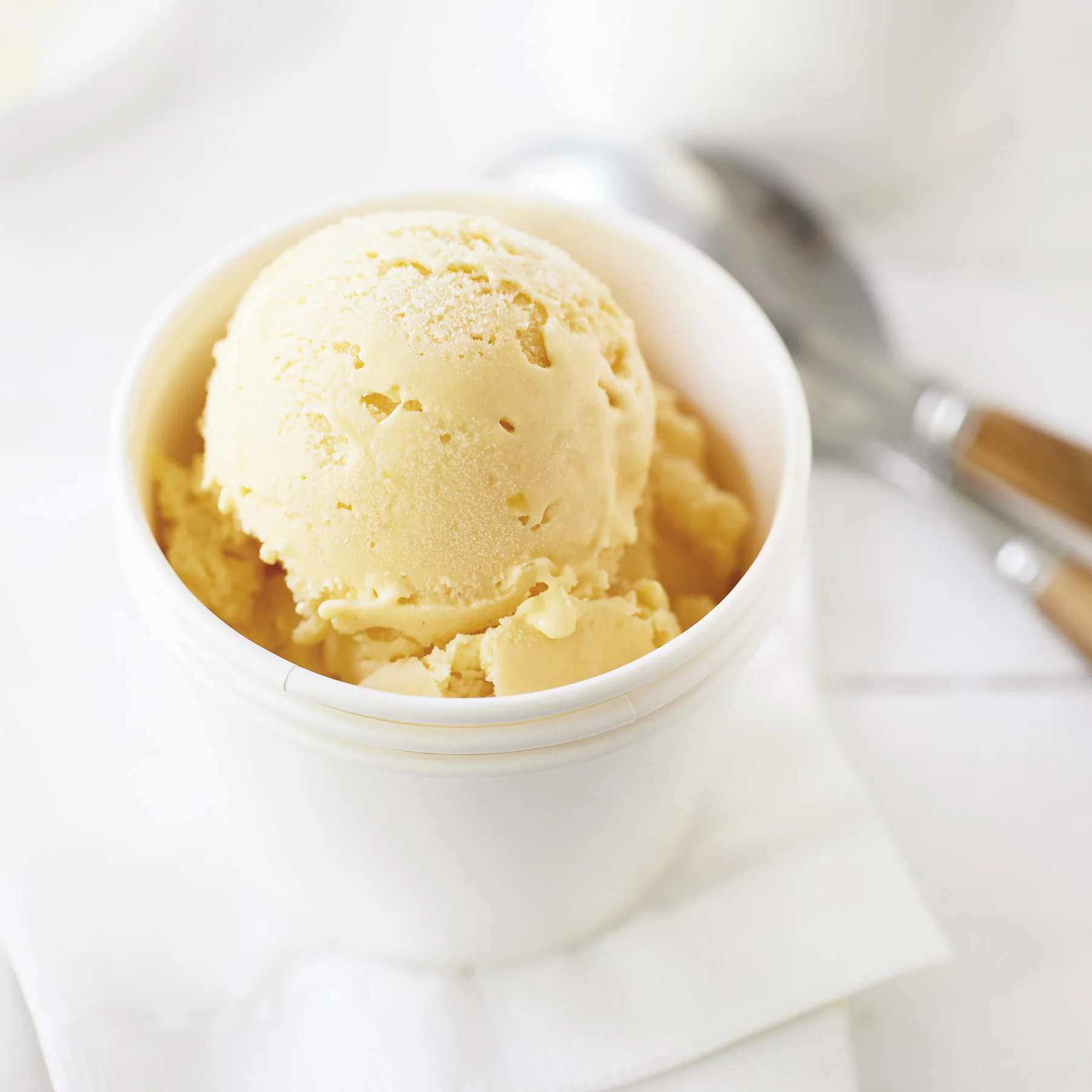 3-ingredient peach gelato
