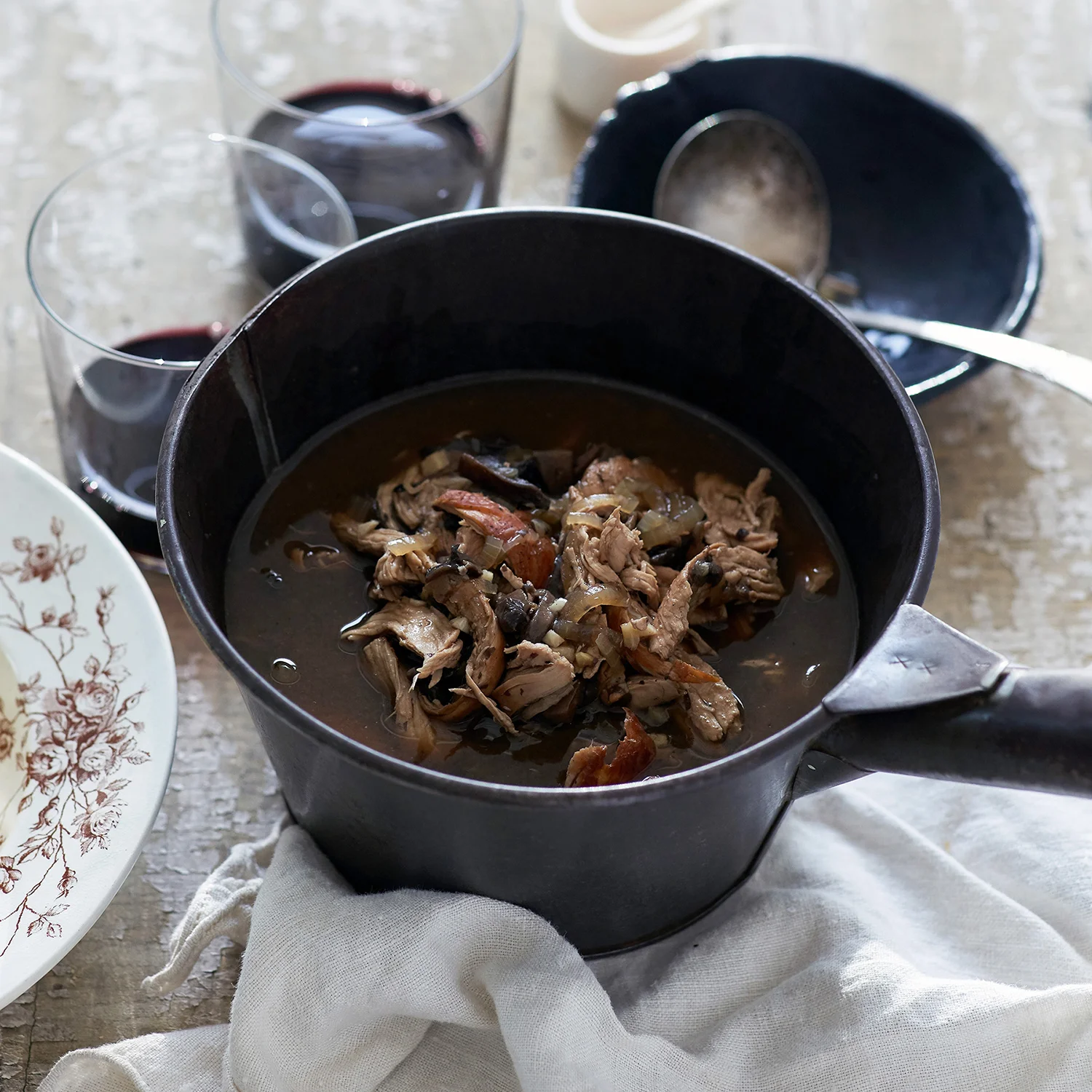 chicken Marsala soup