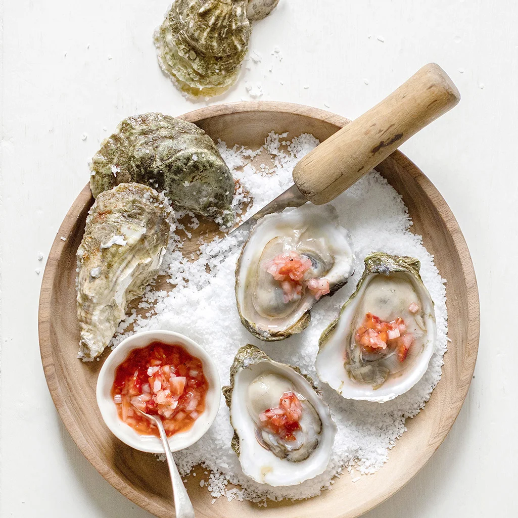 strawberry mignonette
