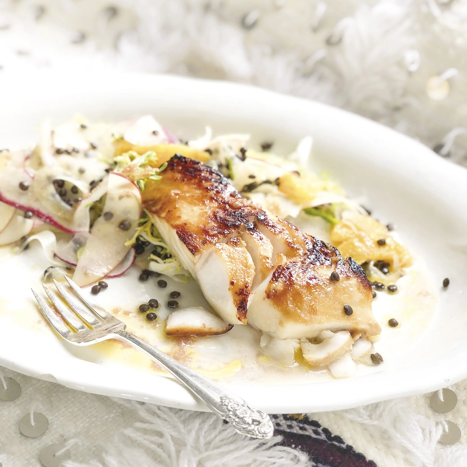 miso-glazed sablefish