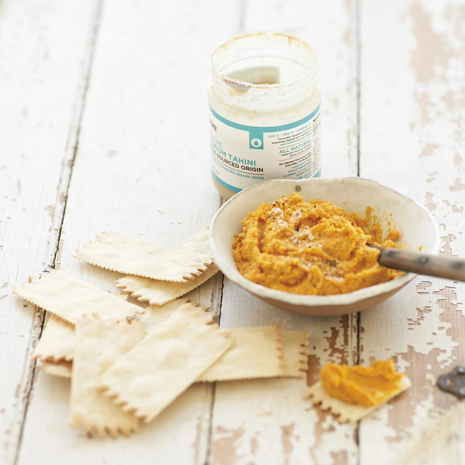 roasted carrot hummus