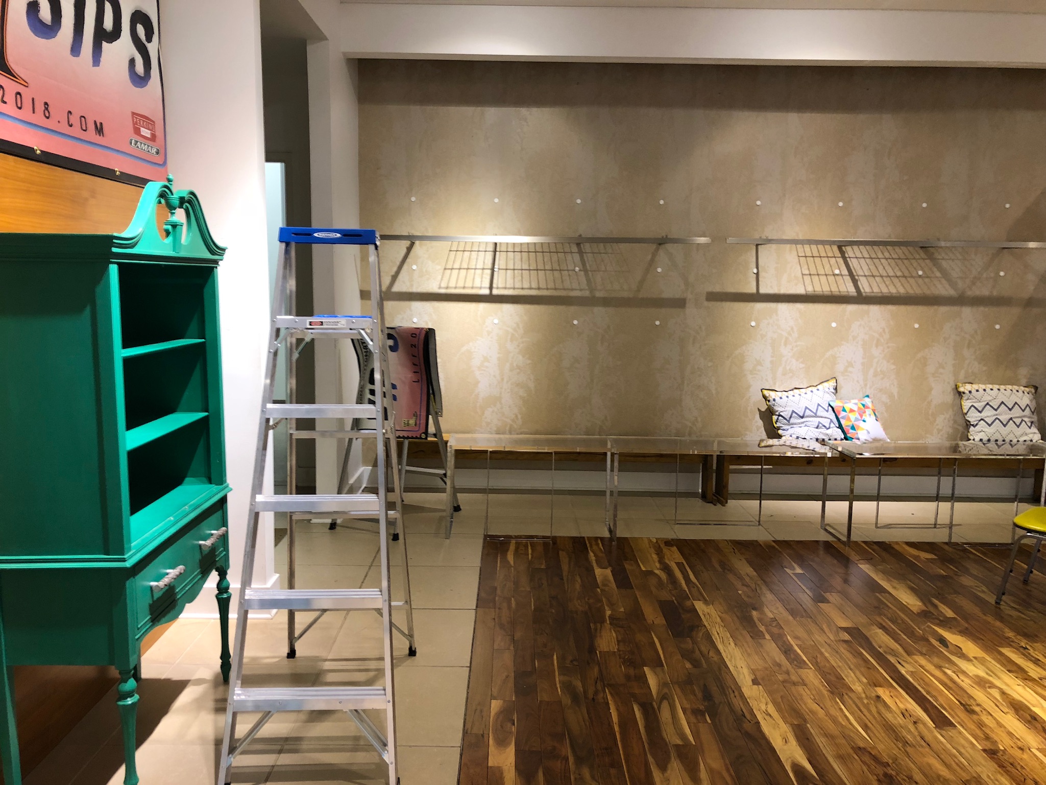 "Before" of our filmmaker's lounge