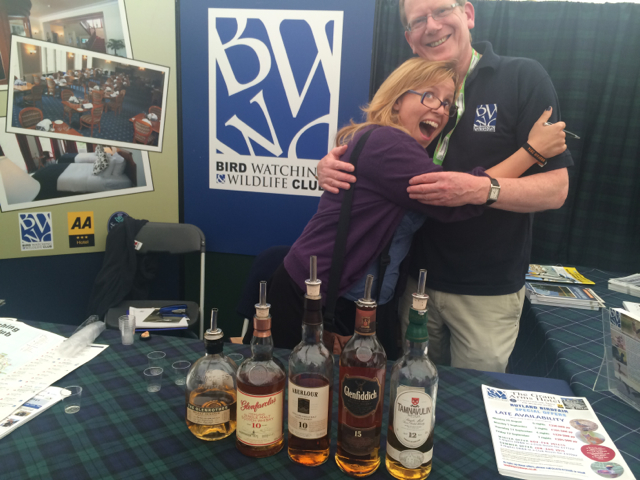 Protip: visit any Scotland related booth in the afternoon, there will be scotch. I really liked the Birdwatching Wildlife Club booth. 