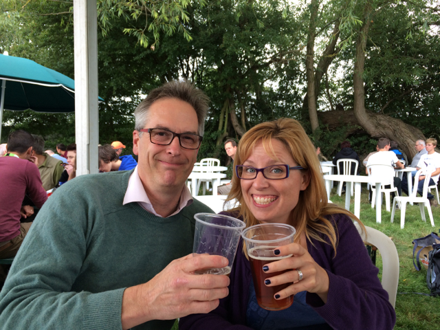 Me with Craig Nash aka @BirdBlogger on Twitter. 