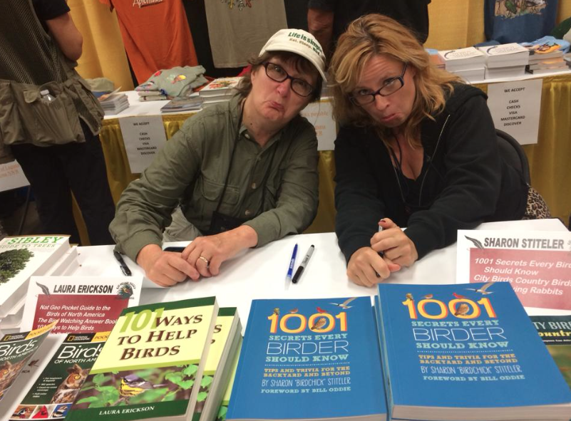 Awwww, Laura Erickson and I will have to be late to Birds and Beers cause of a book signing.&nbsp;