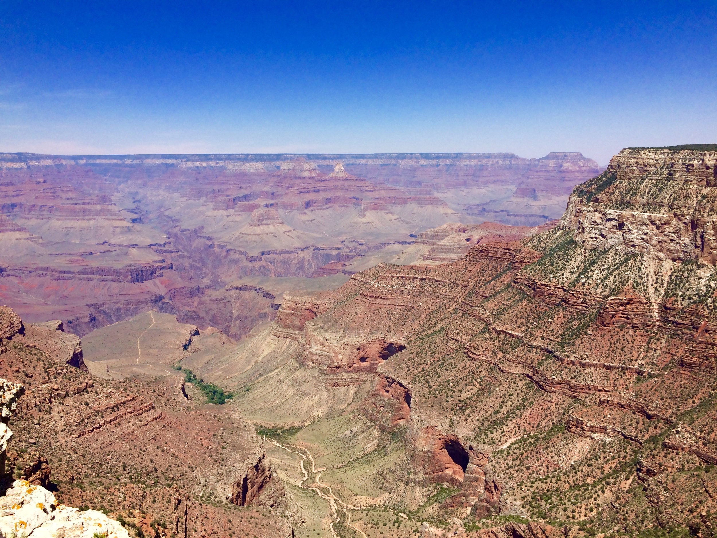 The South Rim of the Grand Canyon. I love how insignificant I feel looking into this crazy deep hole in the ground.