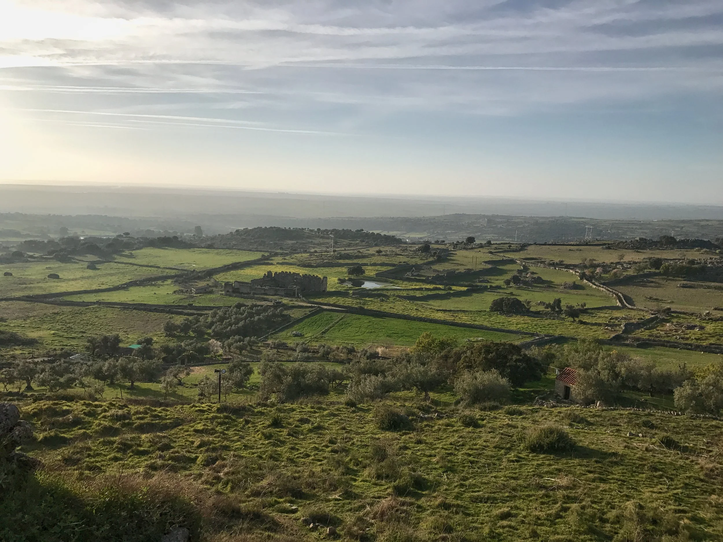 View from Trujillo Castle. 