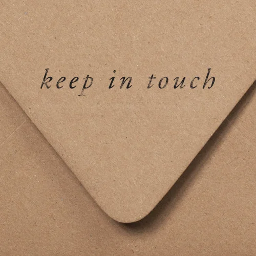 Keep In Touch Stamp 