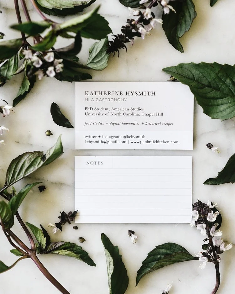 Calling Cards for Katherine Hysmith