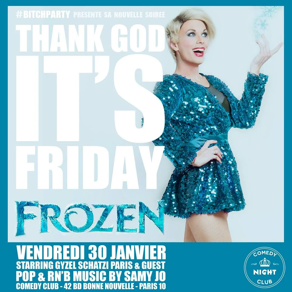 LETTING IT GO AT NEW GAY SOIREE