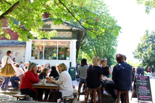 The city's best gay terrace: Rosa Bonheur