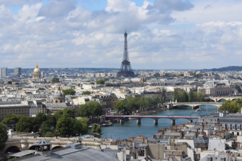 The Eiffel Tower from Tour St. Jacques
