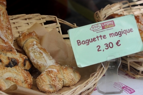 Is that bread in the shape of a penis? We can answer that safely. Yes.
