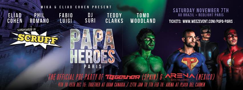Papa Party Paris official poster