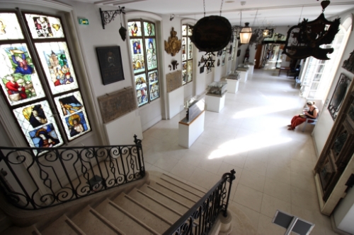 A walk through the interior, which will be closed to the public starting this fall...