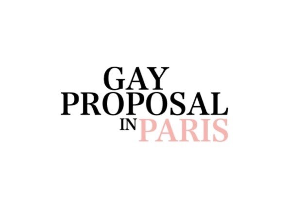 Gay Proposal in Paris