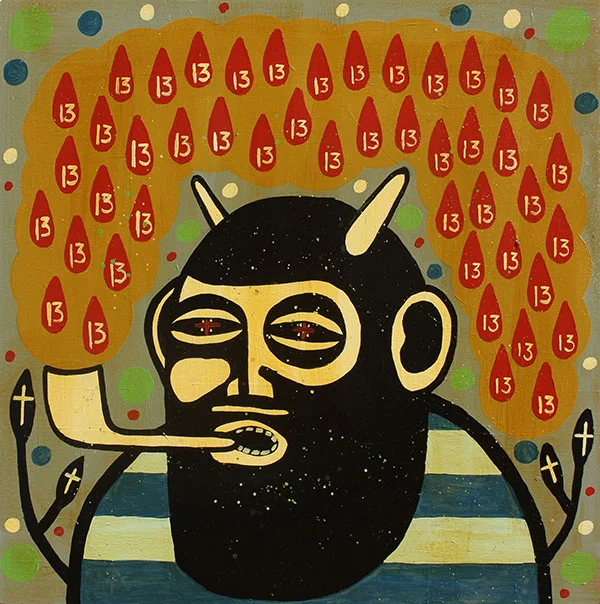 "Smoking Blood Drops"