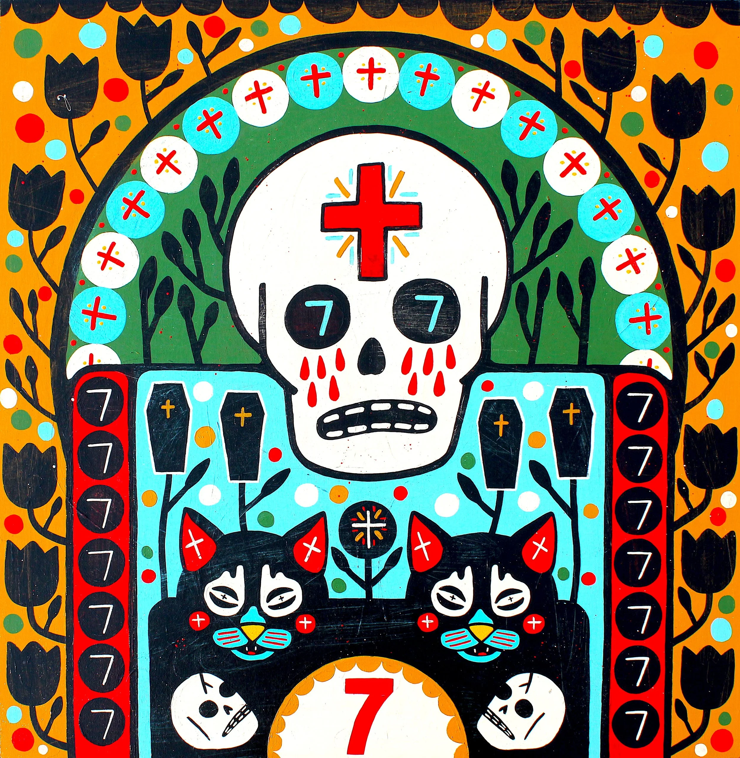 "Death With Two Cats"