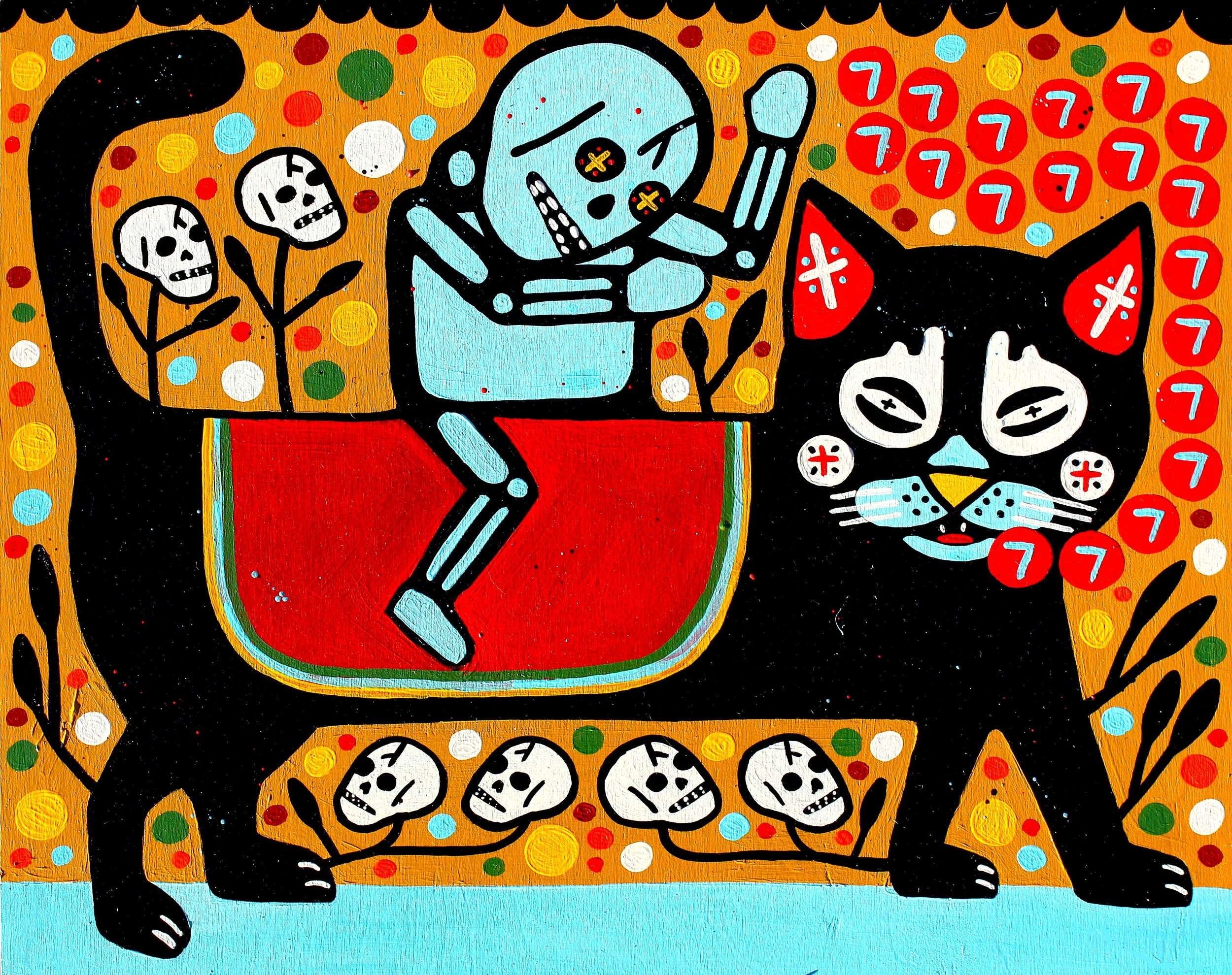 The Cat Wished Me Luck.JPG