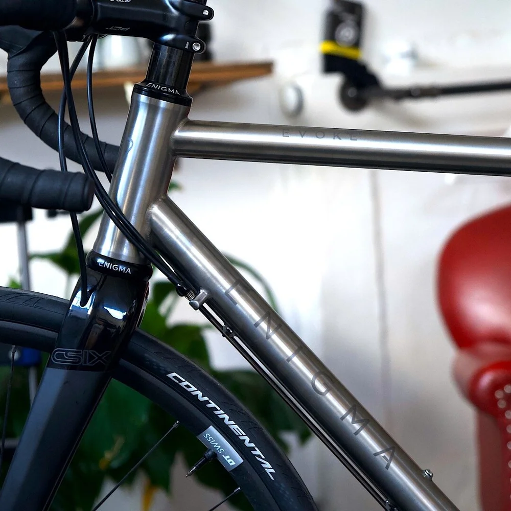 enigma titanium bikes